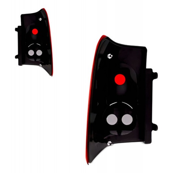 Par Lanterna Traseira Ecosport Xl 2008 A 2012 Cristal