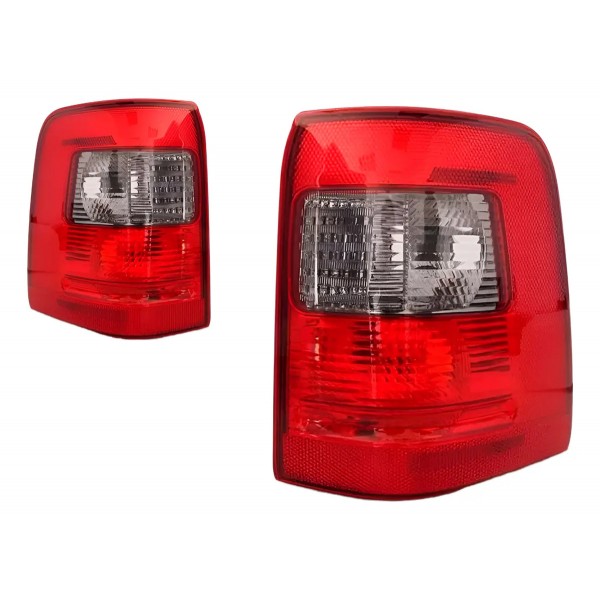 Par Sinaleira Traseira Ecosport 2004 2005 2006 2007 Fumê Ambos Lados Vermelho