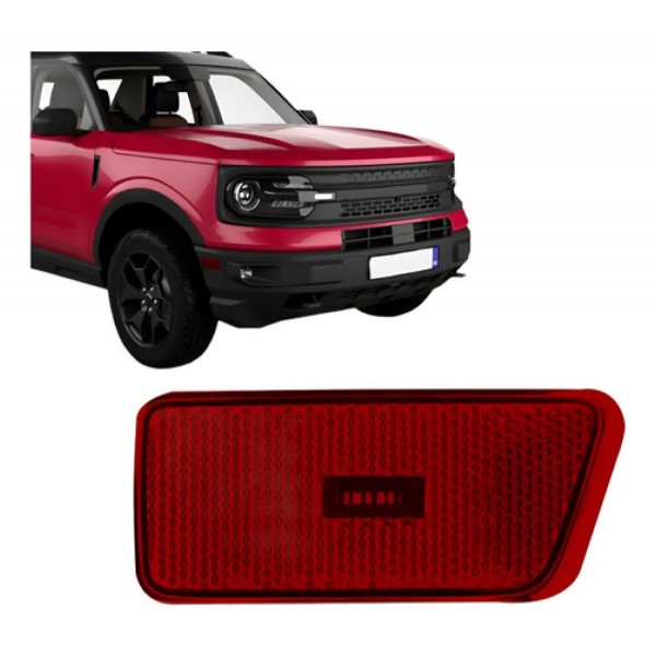 Lanterna Pisca Lateral Vermelho Bronco 2021 E 2022
