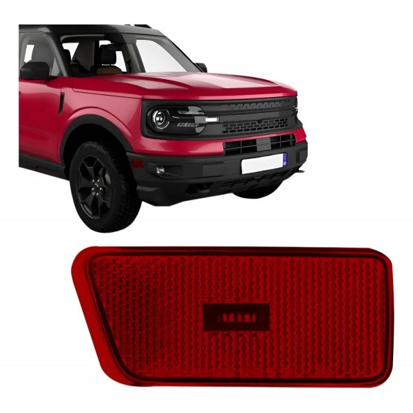Lanterna Pisca Lateral Vermelho Bronco 2021 E 2022