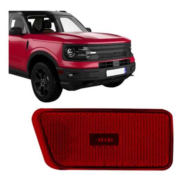 Lanterna Pisca Lateral Vermelho Bronco 2021 E 2022