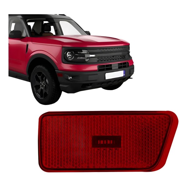 Lanterna Pisca Lateral Vermelho Bronco 2021 E 2022