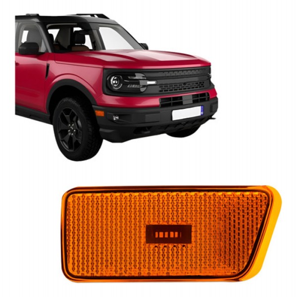 Lanterna Pisca Lateral Ambar Bronco 2021 E 2022