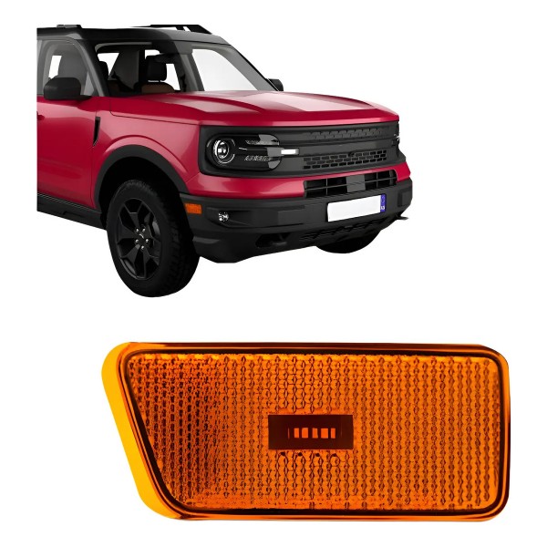 Lanterna Pisca Lateral Ambar Bronco 2021 E 2022