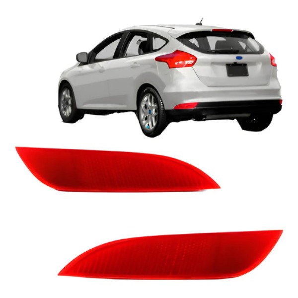 Par Lanterna Refletor Traseiro Focus 2014 2015 2016 2017