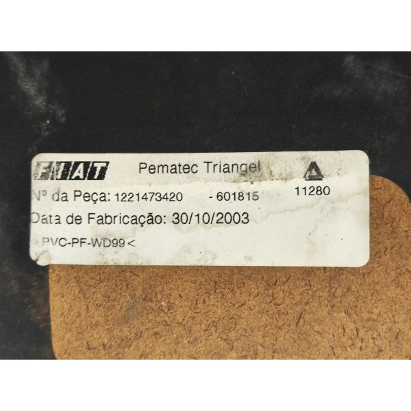 Forro Porta Dianteira Esquerda Uno 4 Portas 1221473420 Azul-petróleo