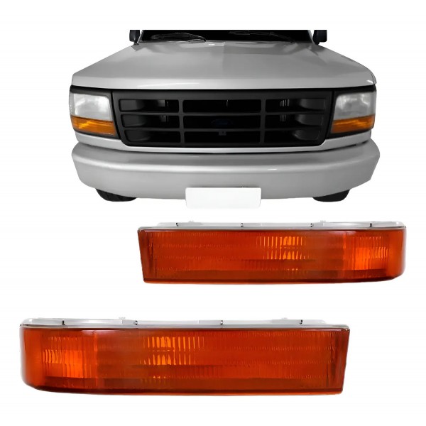 Sinaleira Seta Para Ford F1000 1997 1998 1999 Ambar