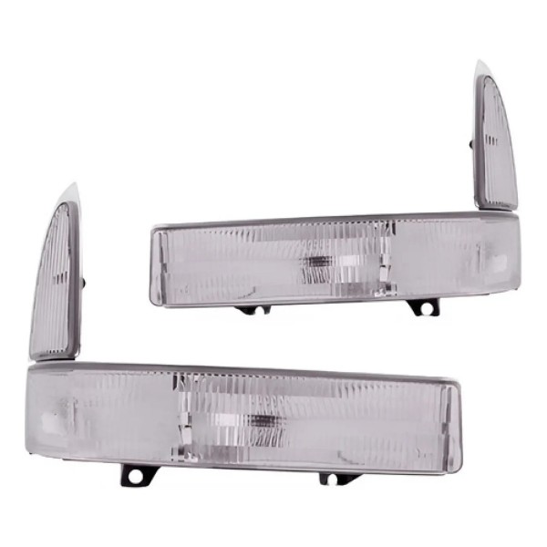 Par Lanterna Pisca  Cristal F250 F 250 F350 Seta Branca Tyc