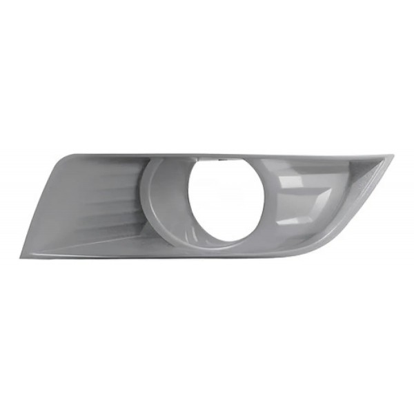 Moldura Milha Com Furo Ranger 2017 2018 2019 Cor Cinza