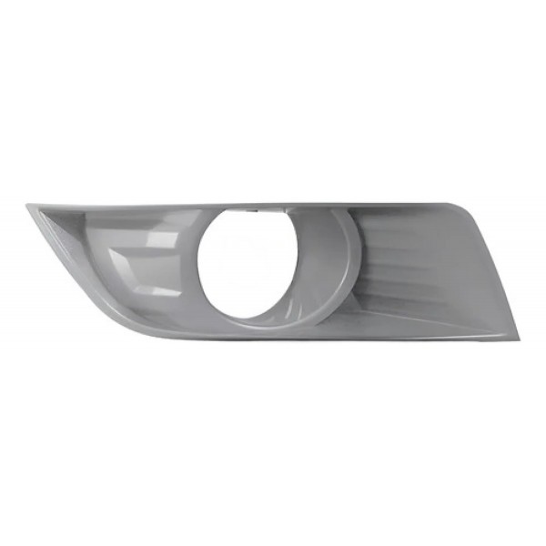 Moldura Milha Com Furo Ranger 2017 2018 2019 Cor Cinza