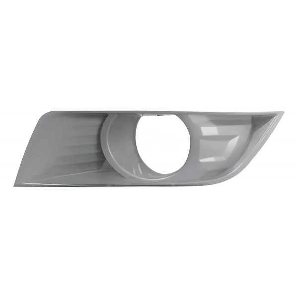 Moldura Milha Com Furo Ranger 2017 2018 2019 Cor Cinza