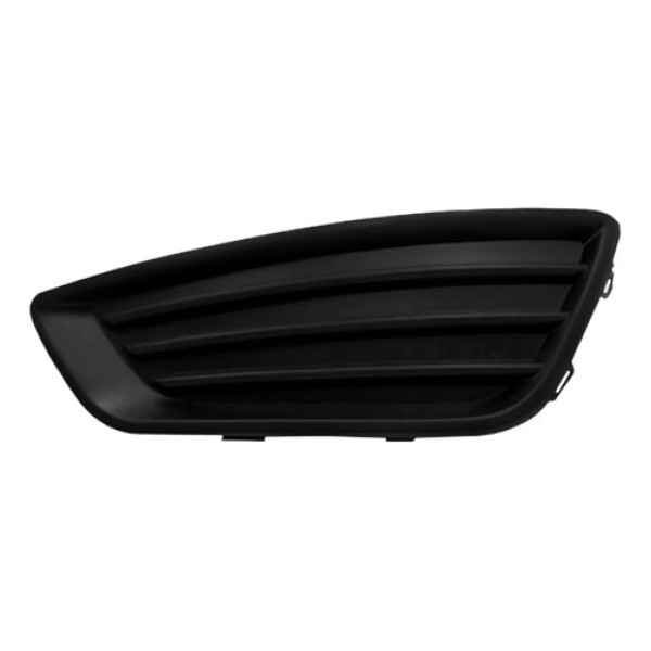 Par Grade Moldura Parachoque Focus S 2015 2016 2017 S/ Furo Preto