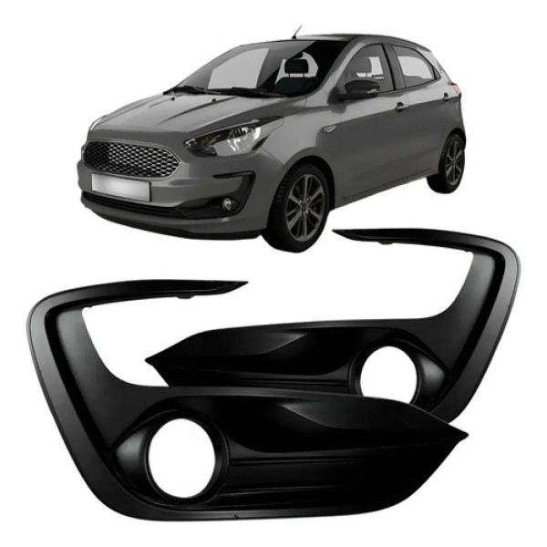 Moldura Milha Ka 2019 2020 Com Furo