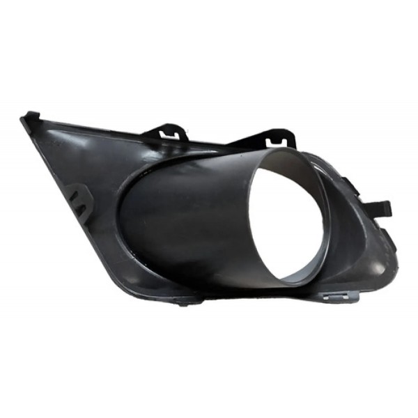 Moldura Grade Milha Parachoque Com Furo Para Ford Ka 2012 13