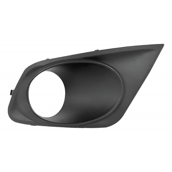 Moldura Grade Milha Parachoque Com Furo Para Ford Ka 2012 13