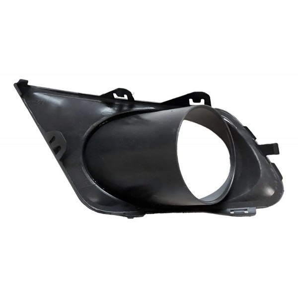 Moldura Grade Milha Parachoque Com Furo Para Ford Ka 2012 13