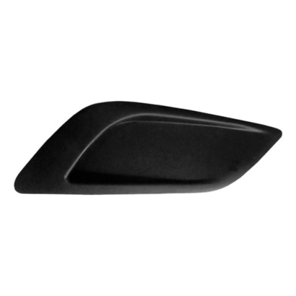 Moldura Grade Parachoque Focus 09 10 11 12 S/ Milha Par Preto