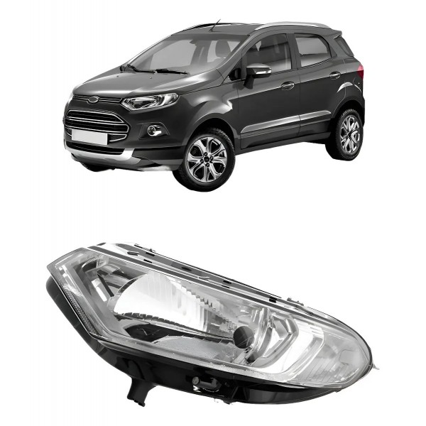 Farol Para Ford Ecosport 2013 2014 2015 2016
