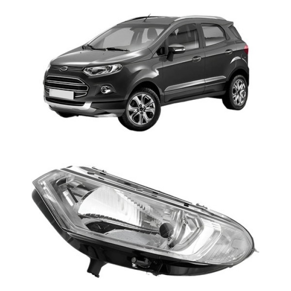 Farol Para Ford Ecosport 2013 2014 2015 2016