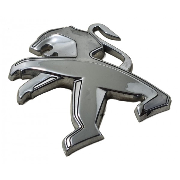 Emblema Logo Peugeot 308 2012 A 2018 Autocolante Original Cromado