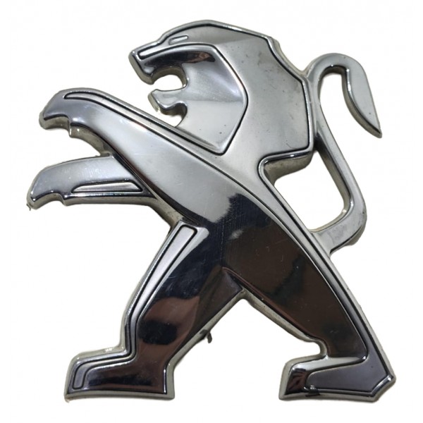 Emblema Logo Peugeot 308 2012 A 2018 Autocolante Original Cromado