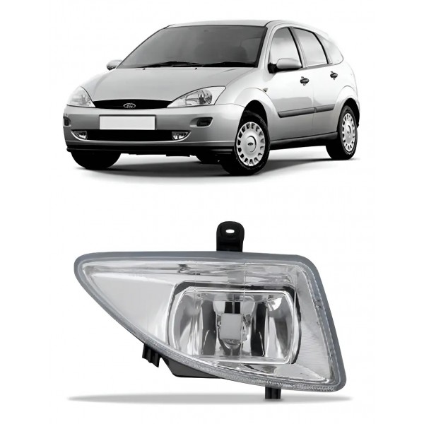 Farol Milha Auxiliar Focus Sedan Hatch 1998 A 2003