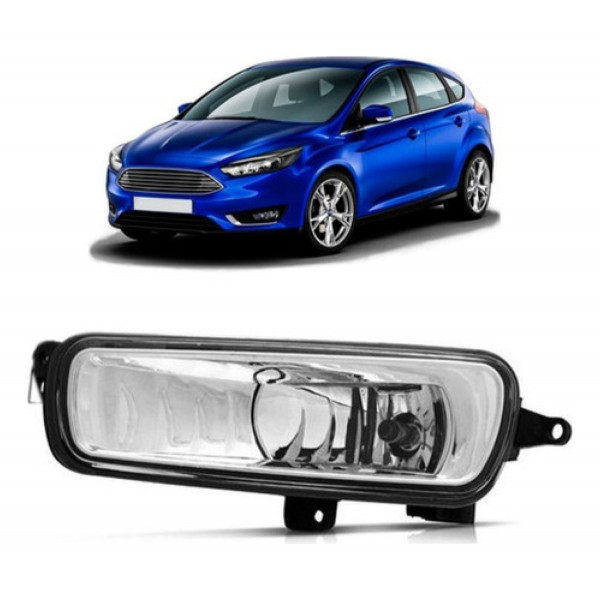 Farol Milha Auxiliar Focus 2016 A 2017 Lente Acrilico
