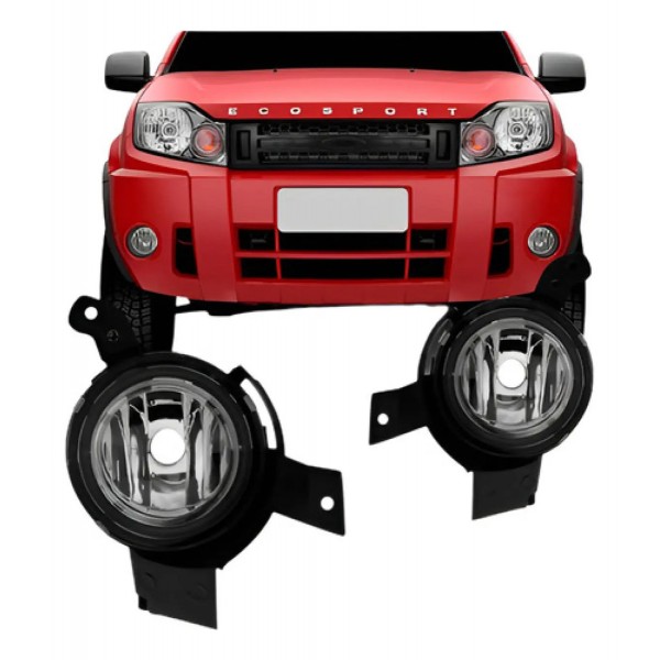 Par Farol Milha Auxiliar Ecosport 08 A 2012 Fiesta 08 A 2010