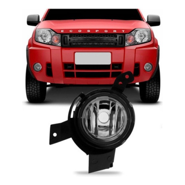 Farol Milha Auxiliar Ecosport 2008 A 2012 Fiesta 08 A 2010