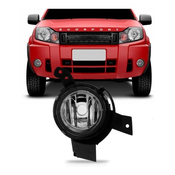 Farol Milha Auxiliar Ecosport 2008 A 2012 Fiesta 08 A 2010