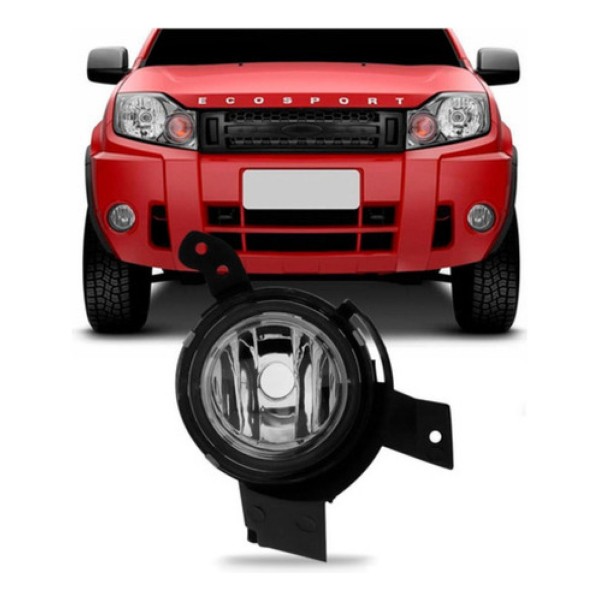 Farol Milha Auxiliar Ecosport 2008 A 2012 Fiesta 08 A 2010