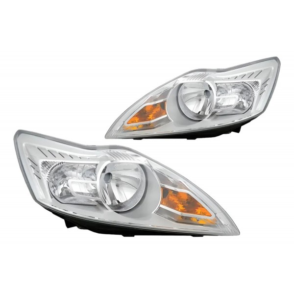 Par Farol Manual Cromado Focus 2009 2010 2011 2012 2013 Direito