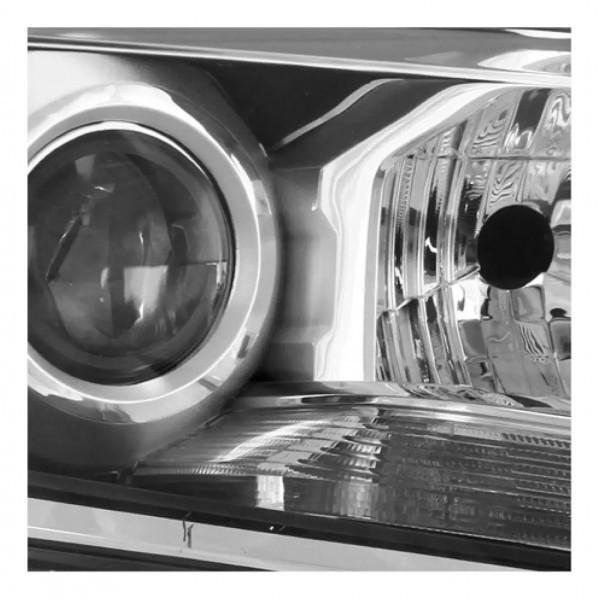 Farol Manual / Elétrico Ranger 2016 A 2019 Pisca Cristal