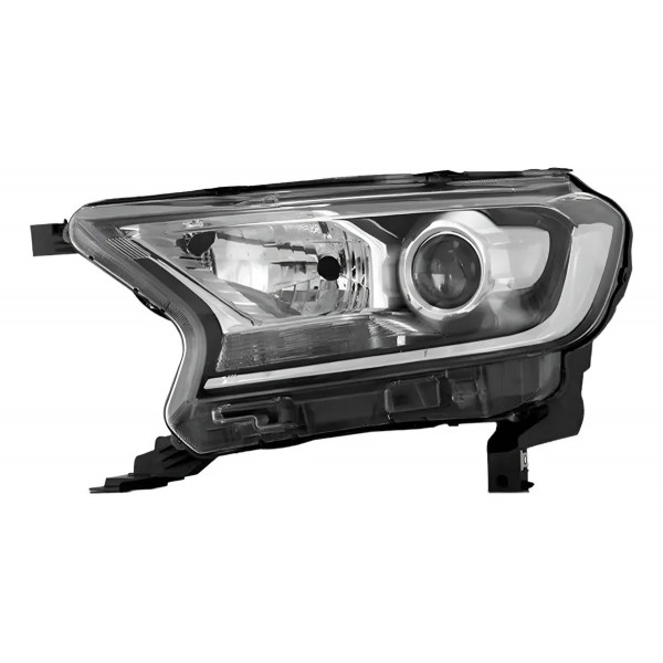 Farol Manual / Elétrico Ranger 2016 A 2019 Pisca Cristal