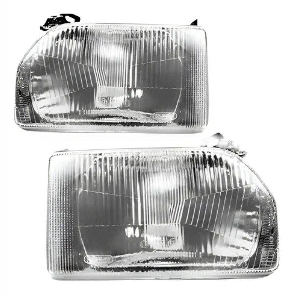 Par Farol Escort 1987 A 1994 Lente Policarbonato C/ Garantia