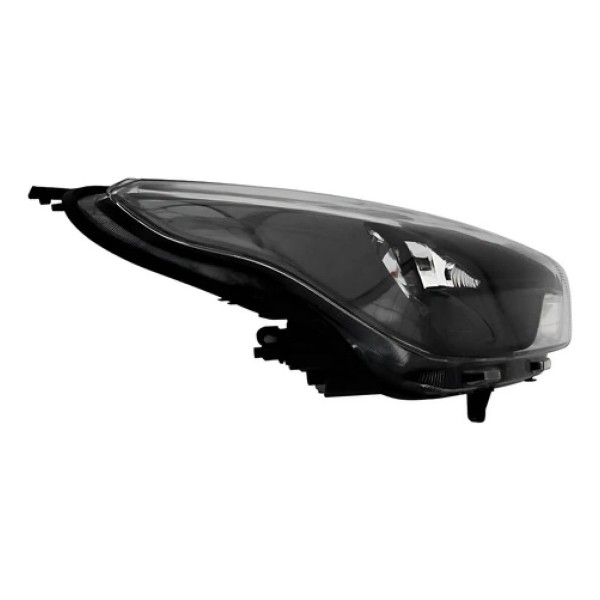 Farol Para Ford Ka 2019 2020 2021 2022 Mascara Negra Manual