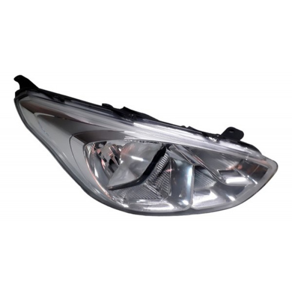 Farol Para Ford Ka 2019 2020 2021 2022 Cromado Manual