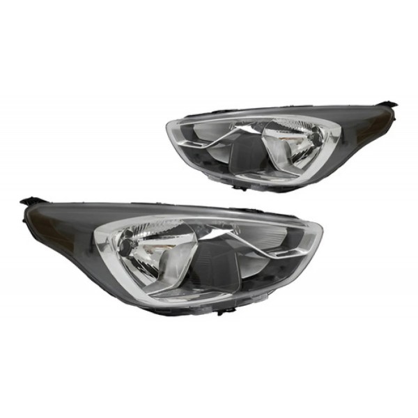 Par Farol Ka 2019 2020 2021 2022 Mascara Negra Friso Cromado