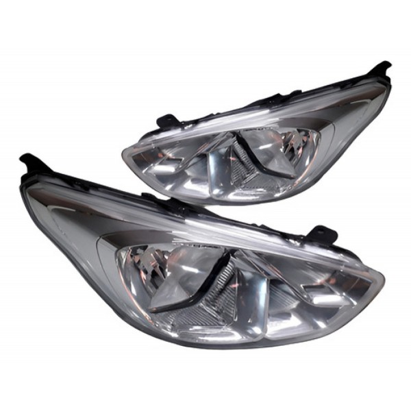 Par Farol Para Ford Ka 2019 2020 2021 2022 Cromado Manual