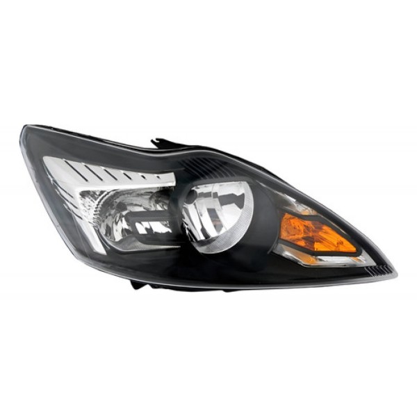 Farol Para Ford Focus 2009 2010 2011 2012 Mascara Negra