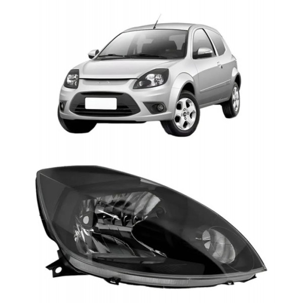 Farol Ka 2008 2009 2010 2011 2012 Manual Mascara Negra