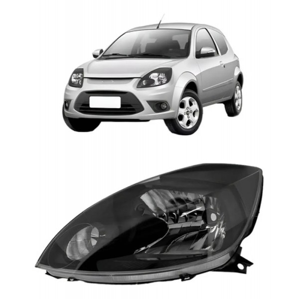 Farol Ka 2008 2009 2010 2011 2012 Manual Mascara Negra