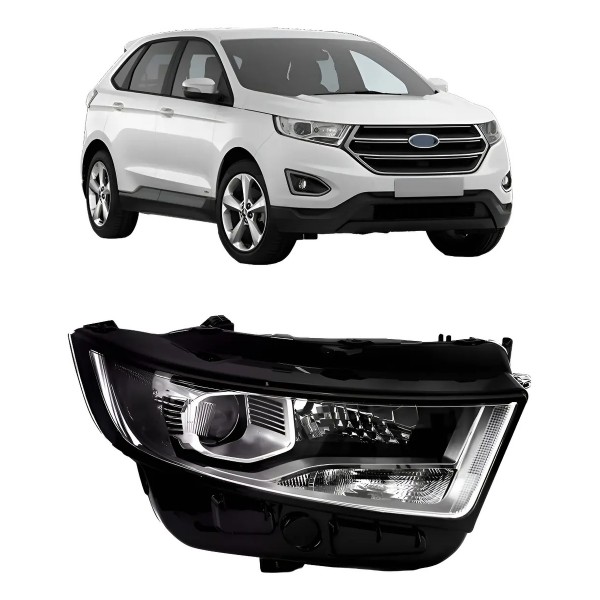 Farol Edge Elétrico Com Motor Com Projetor 2016 2017