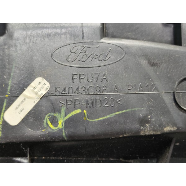 Capa Painel Tabelier C/ Bolsa New Fiesta Mexicano 2013/2017 Preto