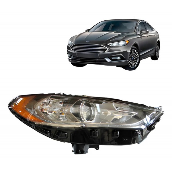 Farol Fusion 2017 2018 2019 Sel/flex Manual C/ Led
