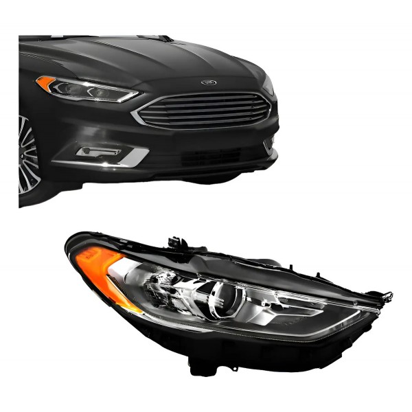 Farol Fusion Sel Flex 2017 A 19 Manual Projetor Led Direito Direito