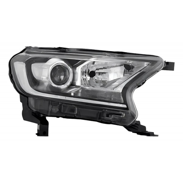 Farol Ranger 2016 A 2018 Manual/ Elétrico Mascara Negra