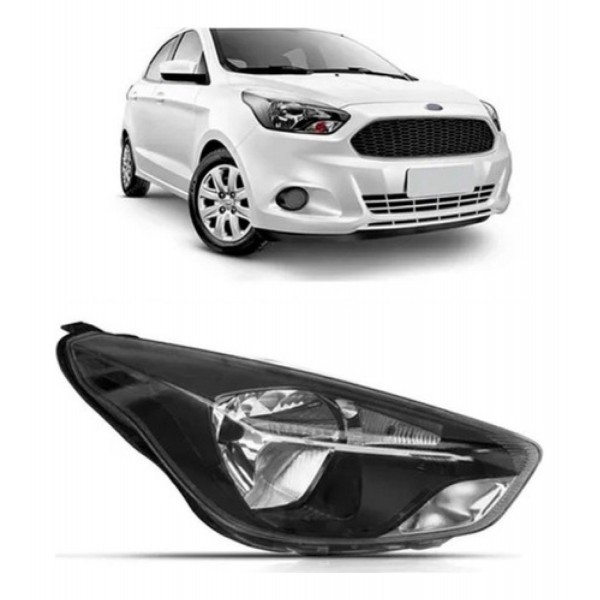 Farol Ka 2015 A 2018 Manual Mascara Negra