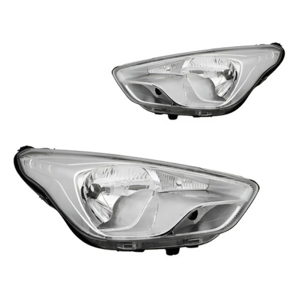 Par Farol Para Ford Ka 2015 2016 2017 2018 Cromado Manual