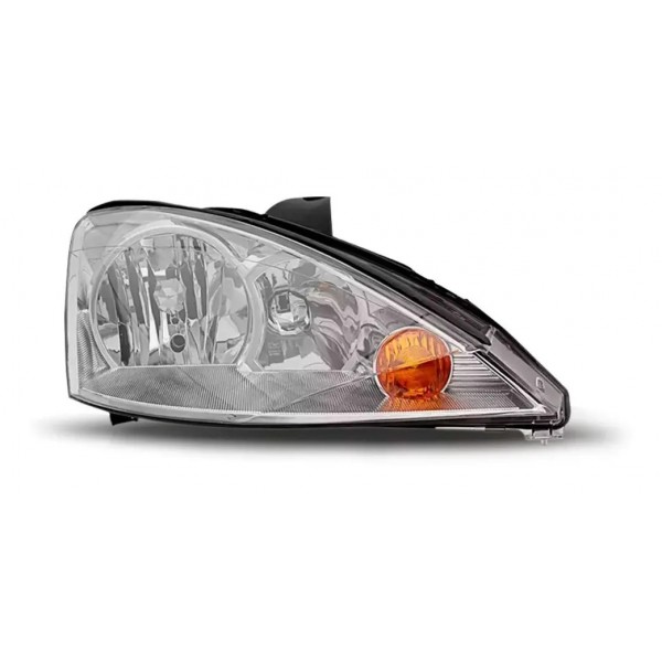 Farol Focus Eletrico/manual 2004 A 2008 Cromado
